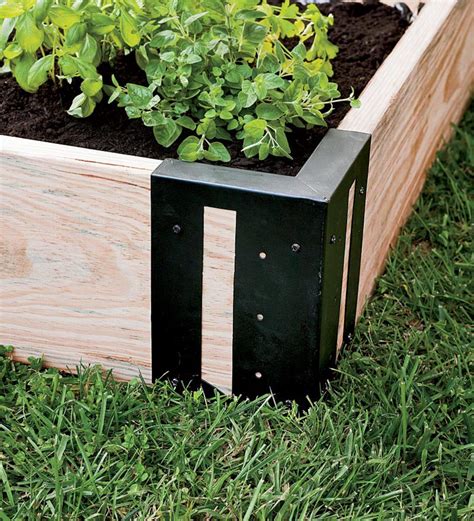 Corners for raised garden bed  The prices of the items will depend on the size of your concrete garden