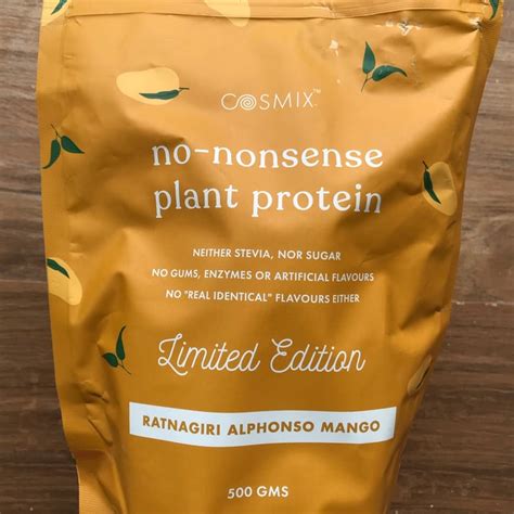 Cosmix protein review  Naked Pea Protein is 25% off at Amazon