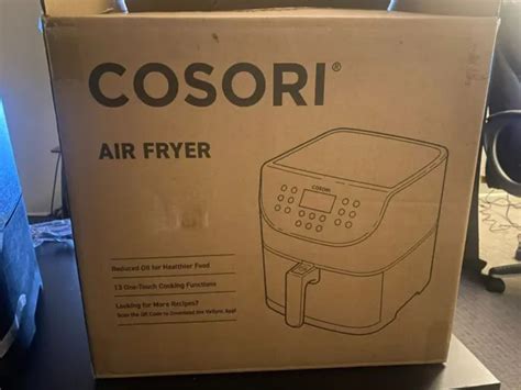 Cosori Air Fryer Accessories, Replacement 5.8QT Original Basket for Cosori CP358-AF, CS358-AF Air Fryers, Non-Stick, Dishwasher-Safe, CAF-P582B, Black
