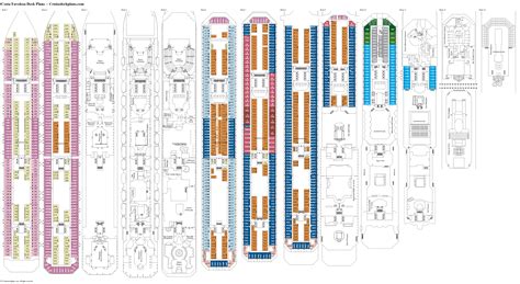 Costa favolosa mini suite  Cruisedeckplans provides full interactive deck plans for the Costa Favolosa Deck 2 deck