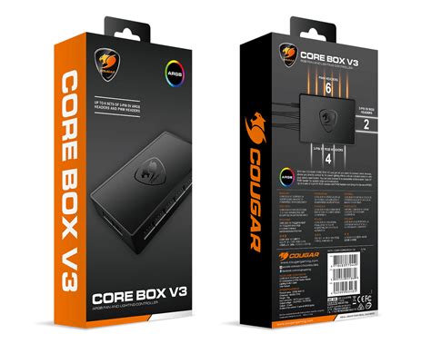 Cougar core box v3  It provides a lots of PWM control and ARGB lighting sync at the same time, bringing players more colorful ARGB lighting effects and more powerful cooling performance