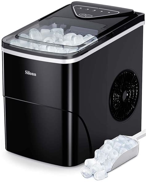 Sonic Ice Maker Machine, Makes 26lb Nugget Ice per Day, Crunchy