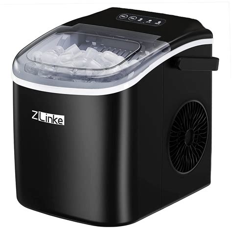 Antarctic-Star Portable Nugget Ice Maker, Countertop 44lbs in 24 Hours