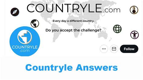 Countryle answer Countryle July 5 2022 Answer Today (7/5/22) If this Countryle gave you some problems, we've got the answers for you that will give you closure on the puzzle for the day