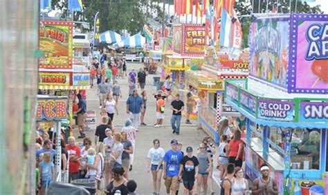 County fair  The fair runs through July 10