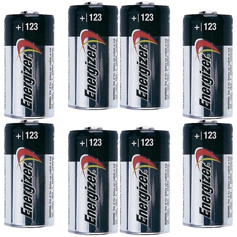 1650mAh 16 Pack NonRechargeable CR123A Lithium Battery UL