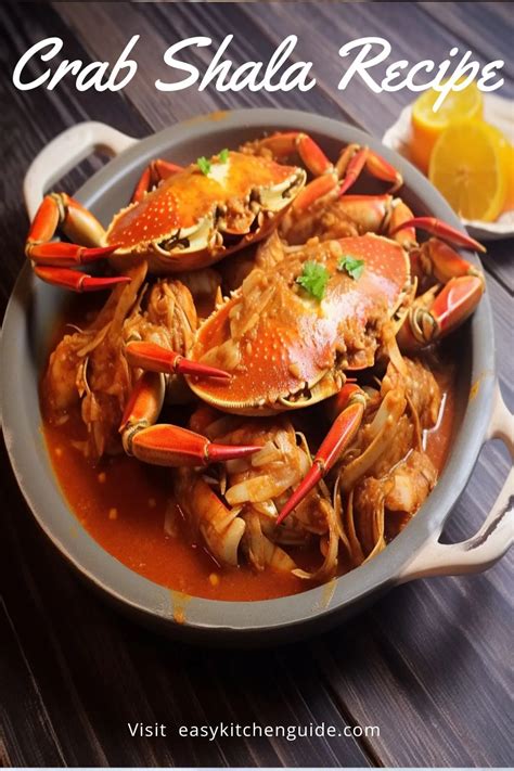 Crab shala recipe  Instructions