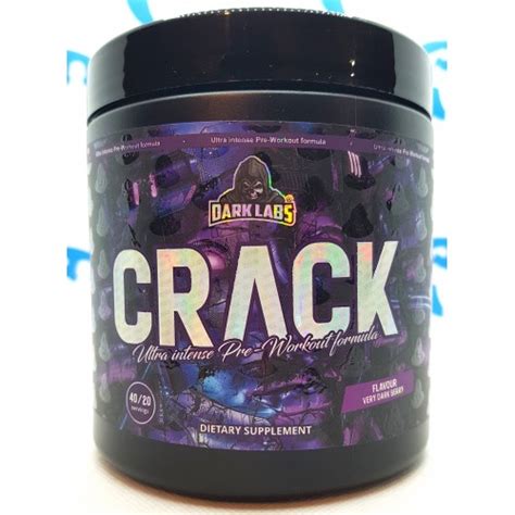 Crack 120 mg dmaa  The Dark Labs pre workout dials you in for the whole of your gym session and the pumps are insane