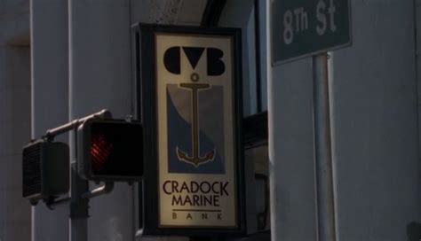 Cradock marine bank I zoomed in on Anita's name tag and realized the place she works at, Cradock Marine Bank, is the same bank Mike hid his & his guys money in the safe deposit boxes