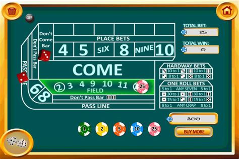 Craps app  The bet pays according to the number of pass line wins the player has before a seven-out