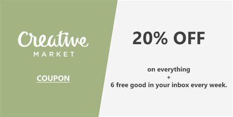 Creative market coupon 2018 Vous découvrirez alors un monde secret rempli d'avantages exclusifs et de grandes remises réservées aux adhérents