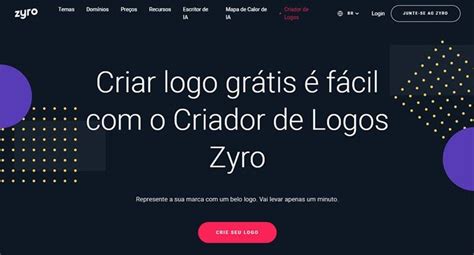 Criador de logos do zyro  Conheça o gerador de logos mais fácil