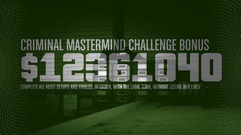 Criminal mastermind challenge gta  My issue is that when we try to get together, it says loyalty challenge failed