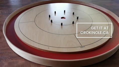 Crokinole canada  This means that no two boards are alike