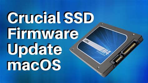 Crucial ssd firmware update mac NVMe SSD driver for Windows OS