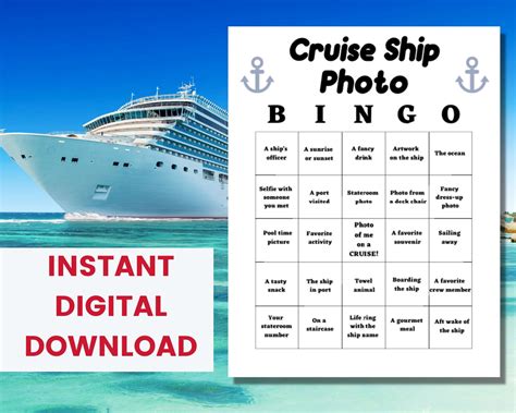 Cruise ship bingo  With more ways to win than ever before, bingo on a cruise ship is like no other