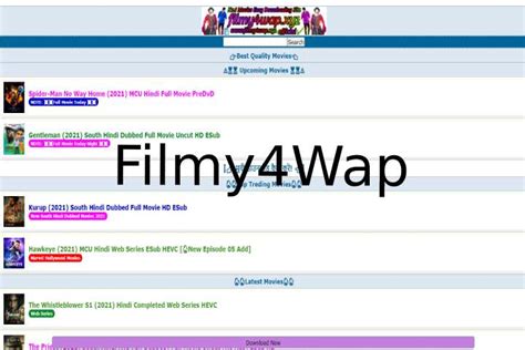 Crushed filmy4wap  The growing demand for online users for high-quality free video content has hit this national piracy websites such as Ofilmywap