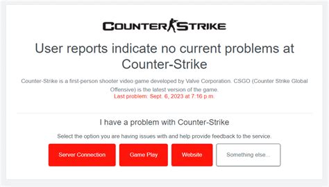 Cs go downdetector  Screenshot by GameSkinny