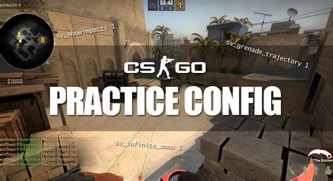 Csgo practice config  bind v "toggle sv_showimpacts 0 1" - press "v" to toggle shoot markers on the walls and other objects