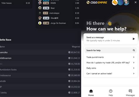Csgoempire support CSGOEmpire always makes sure to answer all the negative reviews and offer support to users who had a bad experience, which is good