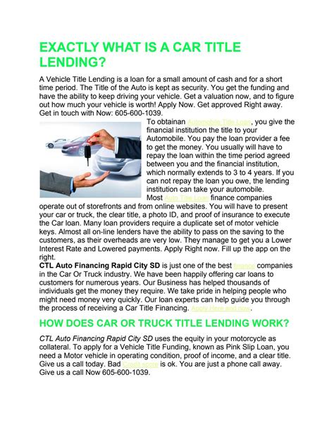 Ctl auto financing rapid city sd  Call us, email us, stop by our Rapid City used car lot, or get the process started now by filling out our quick approval form