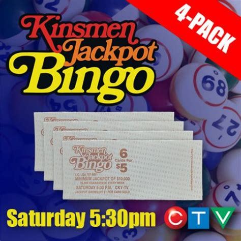 Ctv kinsmen bingo , or watch later this weekend on your PVR or YouTube