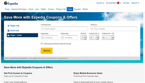 Cupom expedia  If you need a vacation but don't want to spend a ton, these are the deals for you