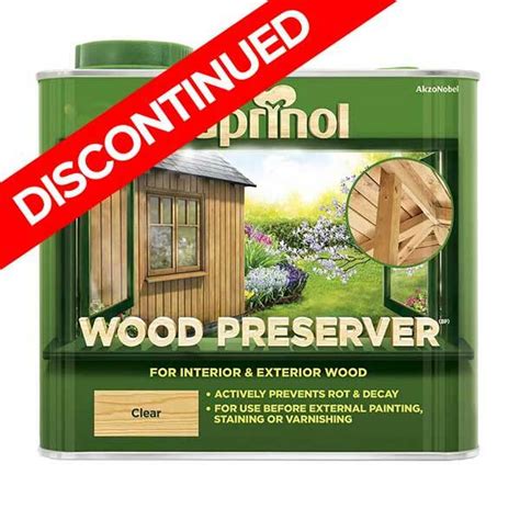 Cuprinol wood preserver clear 1l 48