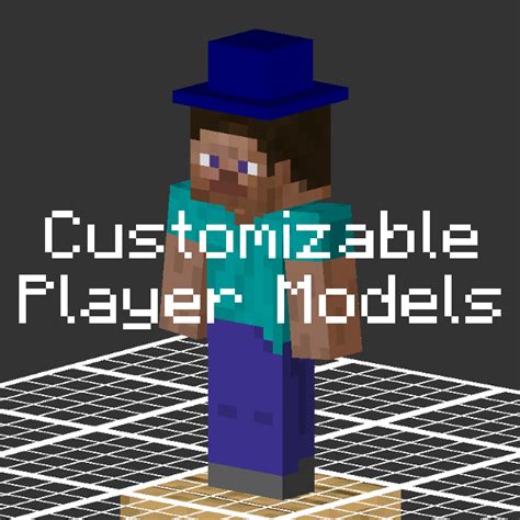 Customizable player models fabric  22 downloads