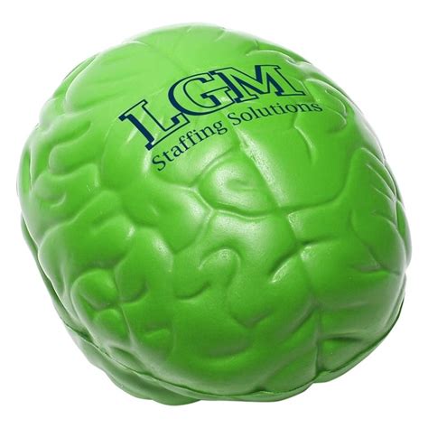 Customized brain stress reliever  Slow Return Foam Brain Stress Relievers As Low As $1