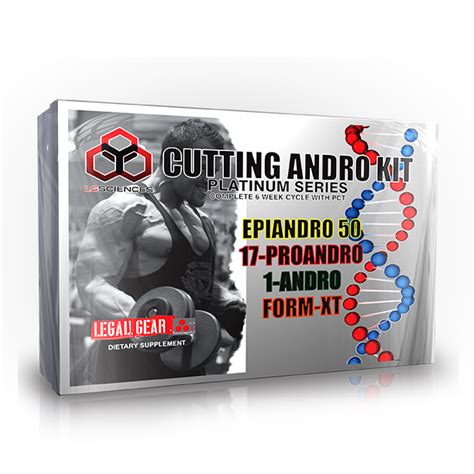 Cutting andro kit This andro kit is a great start for someone looking to add muscle mass, but at the same time, cut some excess fat they may have