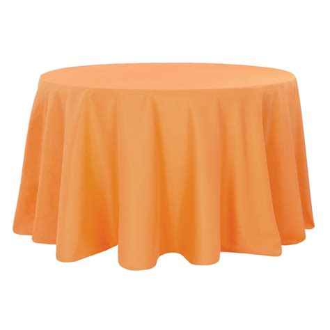 Cv linens economy polyester tablecloth round  Sale