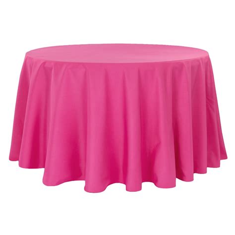 Cv linens economy polyester tablecloth round  View Size Guide