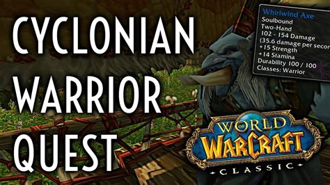 Cyclonian warrior quest  Cyclonian is a lvl 40 elite so low lvls should get help from lvl 43+'s