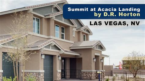 D.r. horton - las vegas summit at acacia landing  With 18,000 sq