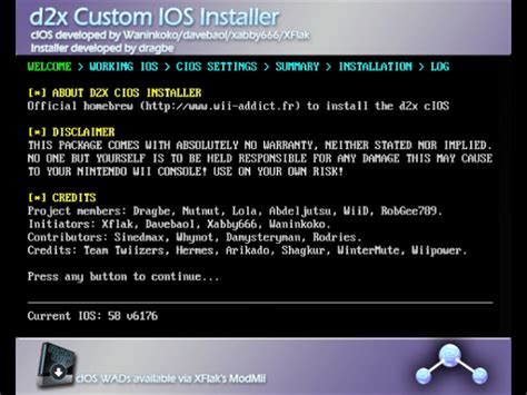 D2x cios installer net init failed  #4