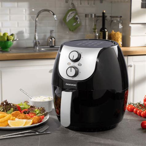 Daewoo air fryer poundland  Turn the Temperature Control to the desired temperature