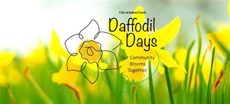 Daffodil days johns creek  The American Cancer Society is once again ready to say goodbye to winter with the return of the annual Daffodil Days