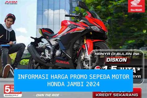 Daftar harga motor honda jambi 2023 000