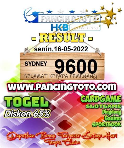 Daftar result sydney 2023  12 November 2023