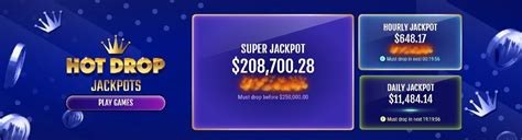 Daily drop jackpot  Top that off with a Super prize of up to $250,000 and you have three great reasons to give it a spin!For instance, hot drops jackpot slots come with guaranteed payouts