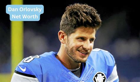 Dan orlovsky net worth <u>Did ESPN analyst Dan Orlovsky let it rip on "Monday Night Football"?</u>