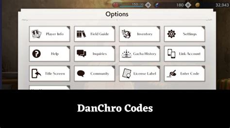 Danchro code  1