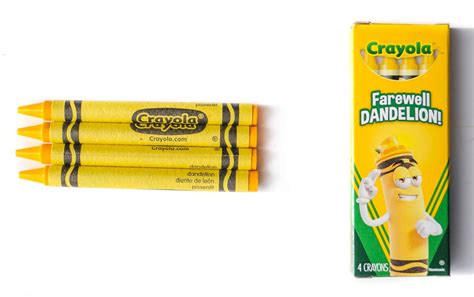 Crayola Crayon Retired Lemon Yellow New Unused Binney & Smith New York  Vintage 