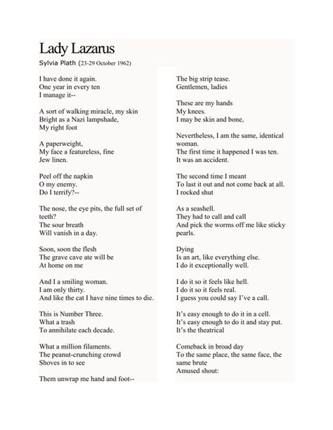 Darkside lady lazarus 2  Here’s the poem “The New Colossus” by Emma Lazarus