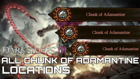 Darksiders 3 chunk of adamantine  No Commentary