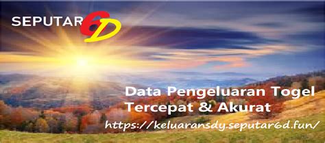 Datasidny6d  Seluruh hasil result sdy tercepat yang telah diresmikan, nantinya akan langsung di isi kedalam tabel data sdy