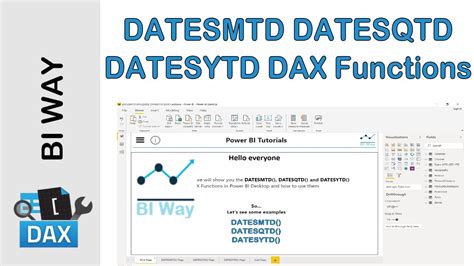 Datesytd power bi  Have a Power BI model that contains the following tables: Sales11 (Sales_ID, DateID, sales_amount) Date11 (DateID, Date, Month, week, Year) The tables have a relationship