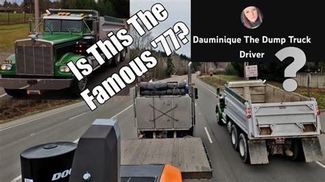 Dauminique dump truck driver  I purchased my first dump truck in
