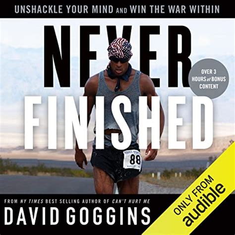 David goggins audiobook David Goggins is a retired Navy SEAL and former USAF Tactical Air Control Party member who served in Iraq and Afghanistan